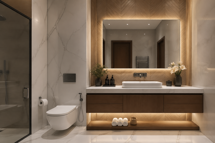 Pareti decorative per bagno