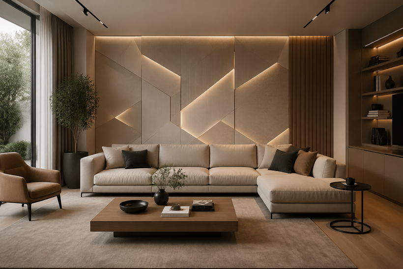 Pareti decorative per soggiorno