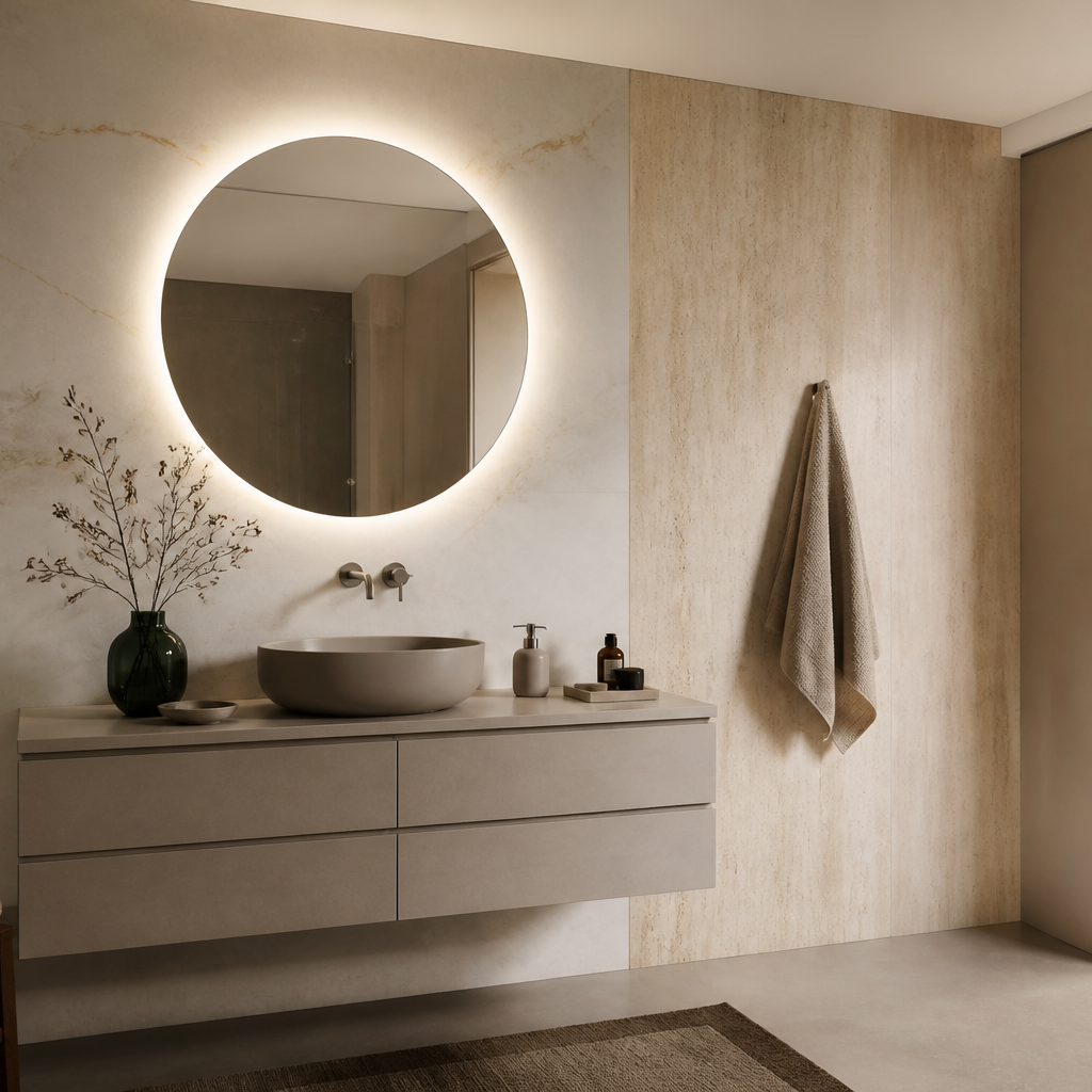 Parete lavabo Marmo Aria 1