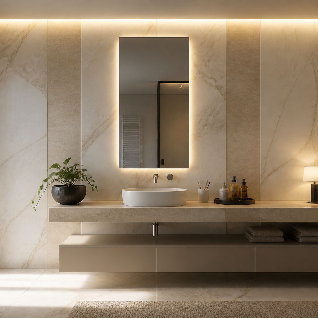 Parete Bagno premium hotel Marmo Atelier 1