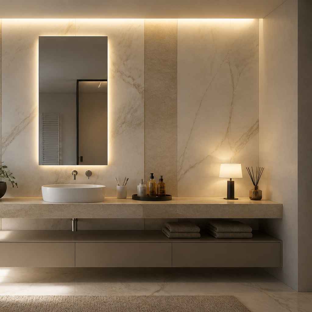 Parete Bagno premium hotel Marmo Atelier 3