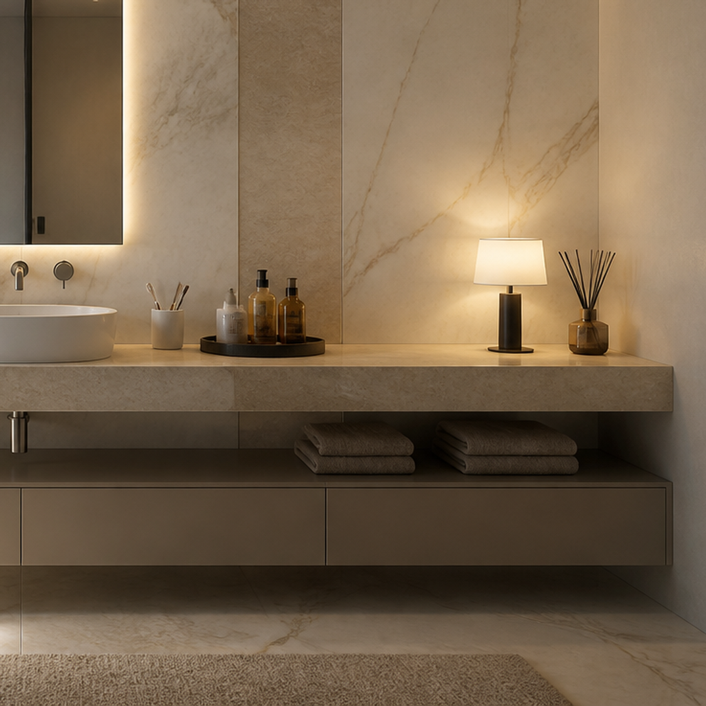 Parete Bagno premium hotel Marmo Atelier 5