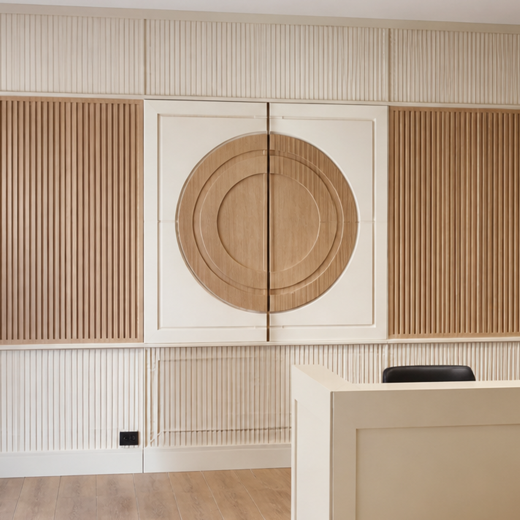 Parete Ufficio Rovere Casa 4