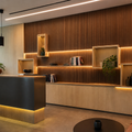 Parete Showroom e boutique Noce Ritmo 1