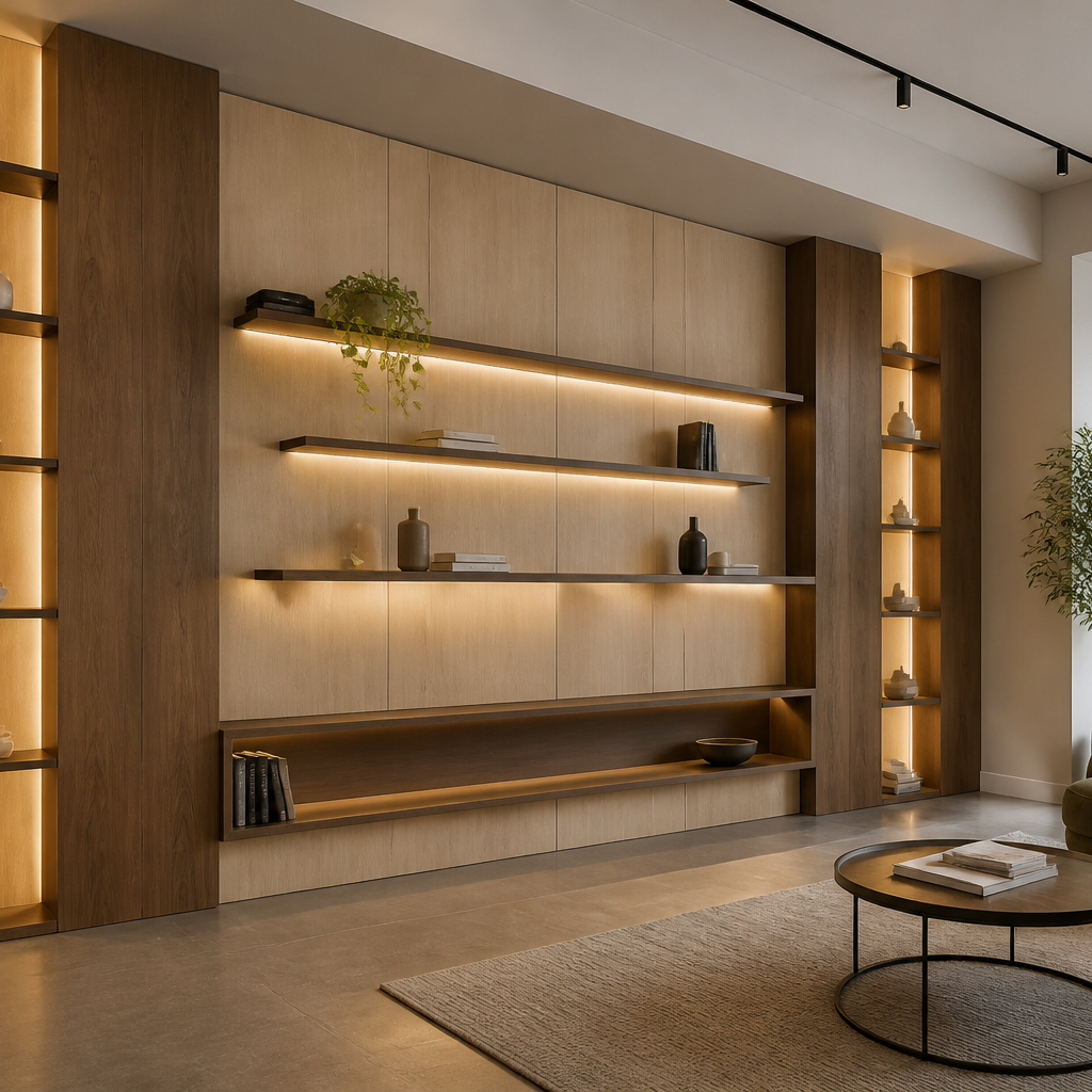 Parete Showroom e boutique Noce Aria 1