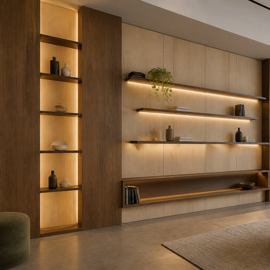 Parete Showroom e boutique Noce Aria 2