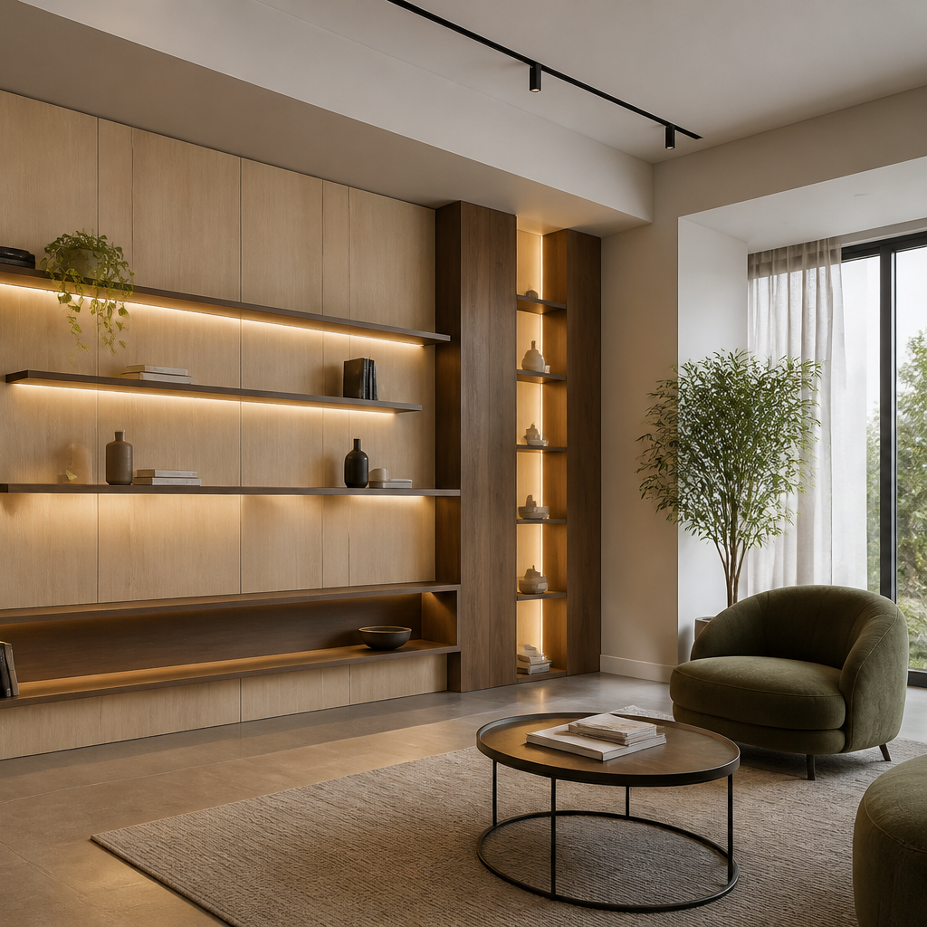 Parete Showroom e boutique Noce Aria 3