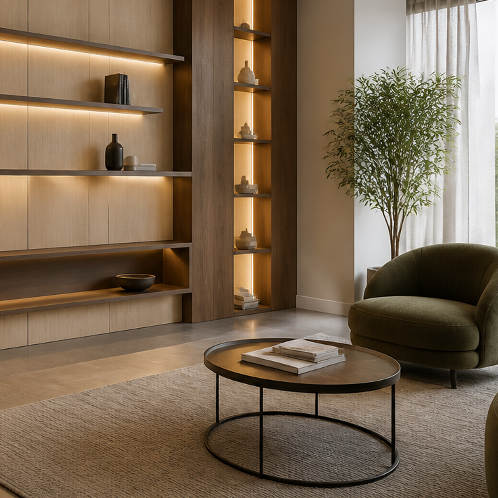 Parete Showroom e boutique Noce Aria 5