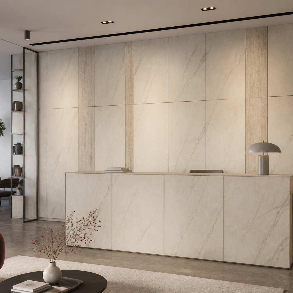 Parete Commerciale lavabile Marmo Atelier 1