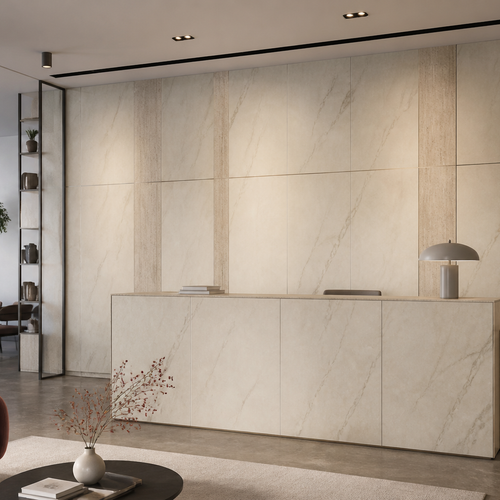 Parete Commerciale lavabile Marmo Atelier 1