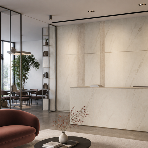 Parete Commerciale lavabile Marmo Atelier 2