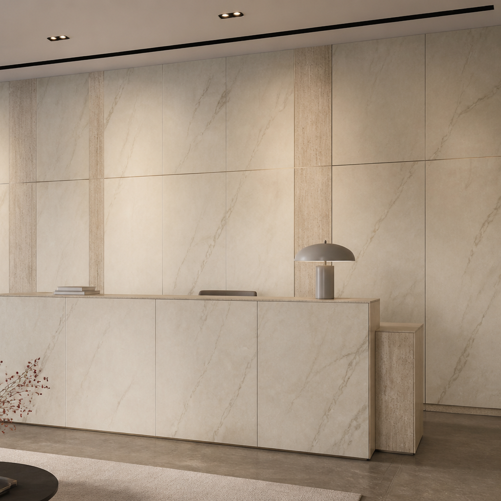 Parete Commerciale lavabile Marmo Atelier 3