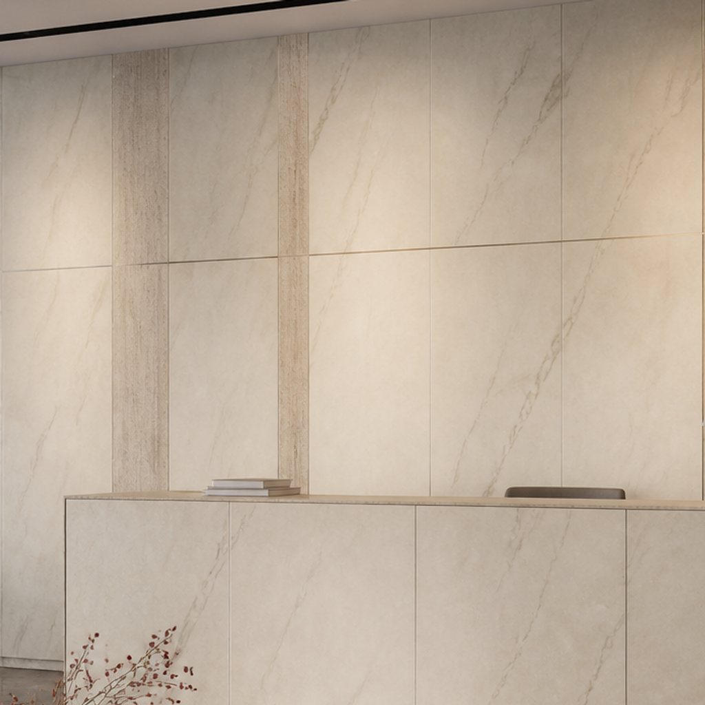 Parete Commerciale lavabile Marmo Atelier 4