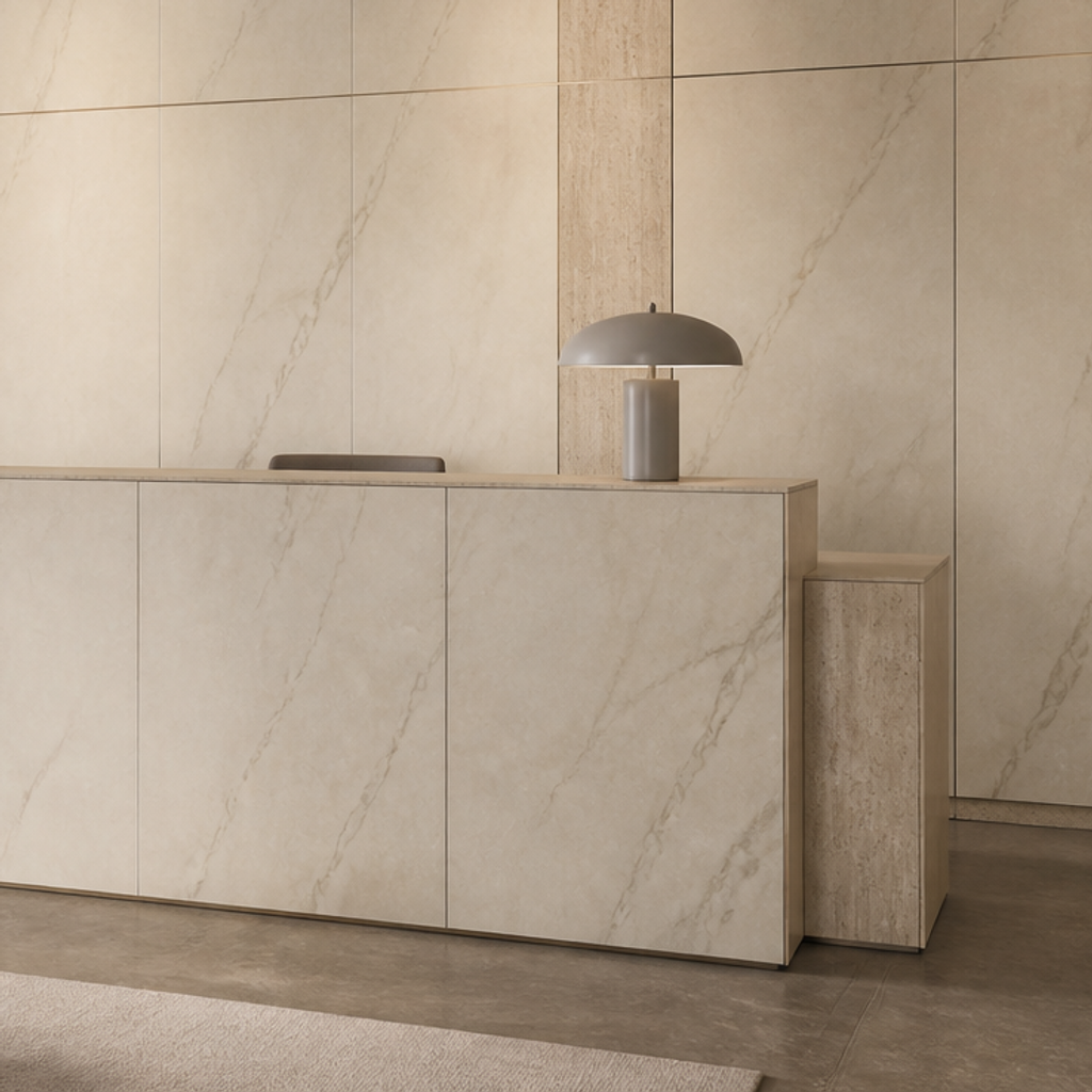 Parete Commerciale lavabile Marmo Atelier 5