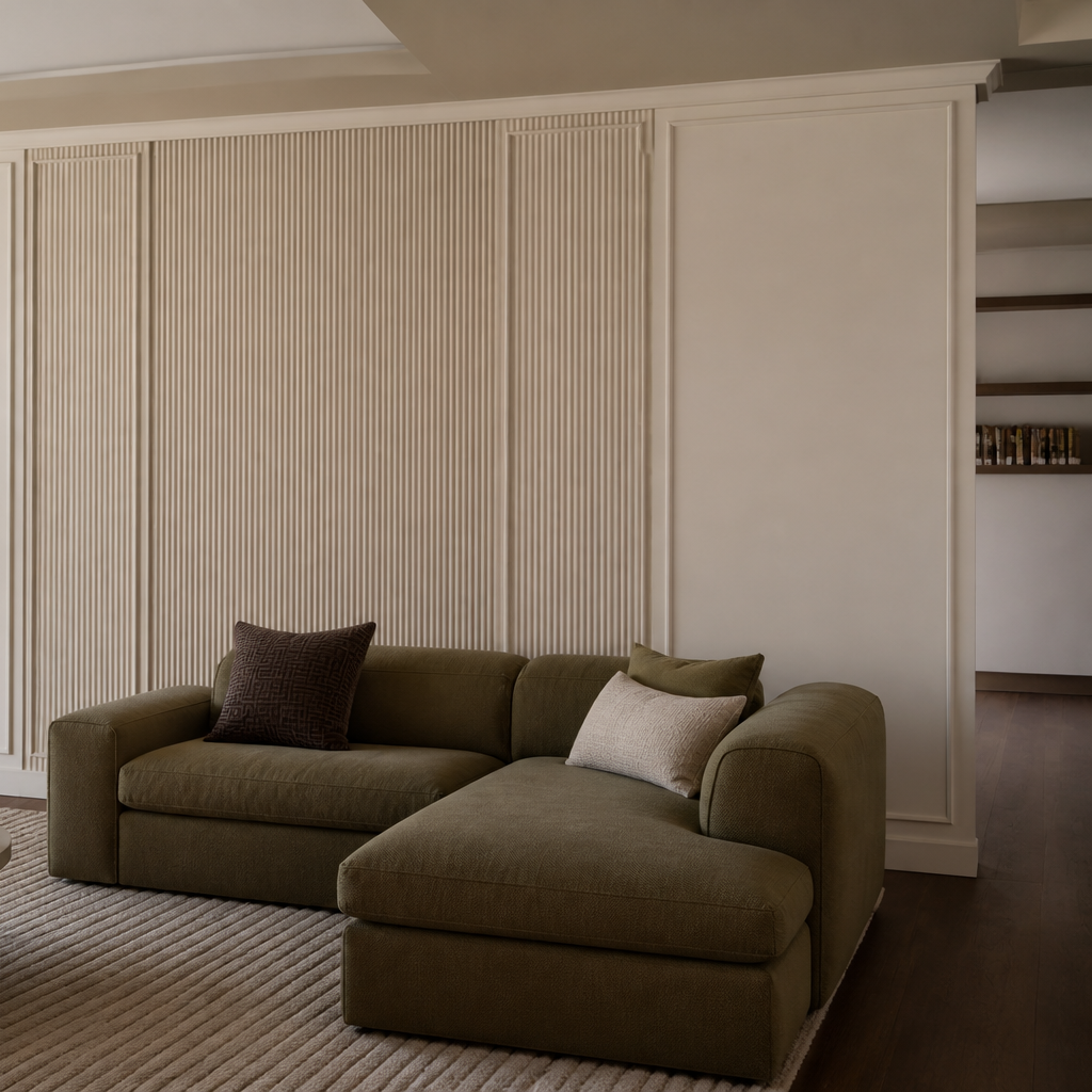 Boiserie moderna Canapa Calma 3