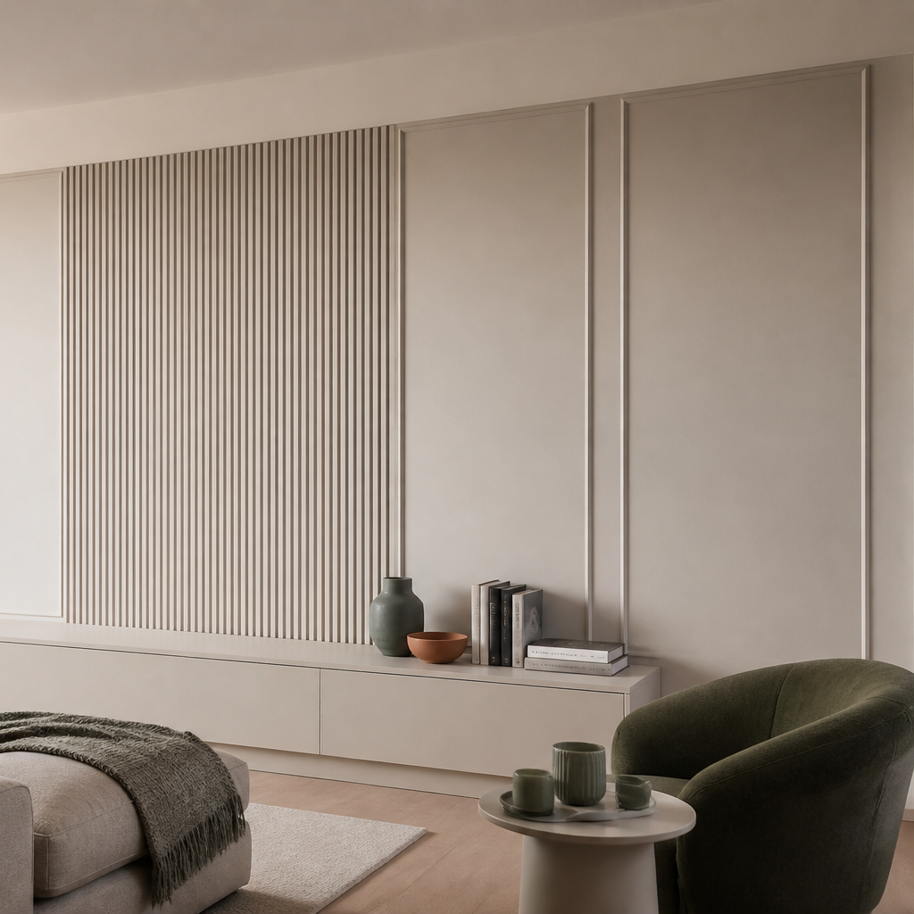 Boiserie moderna Canapa Linea 3