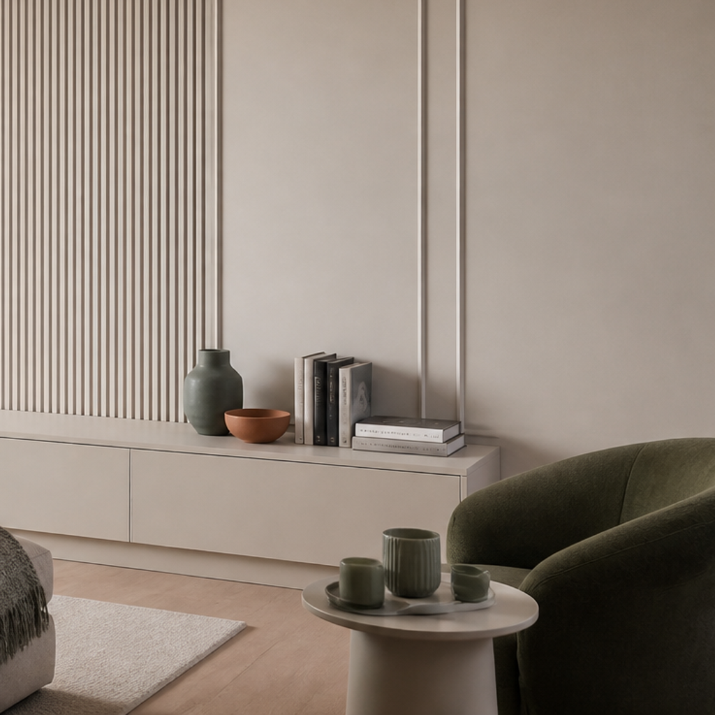 Boiserie moderna Canapa Linea 5