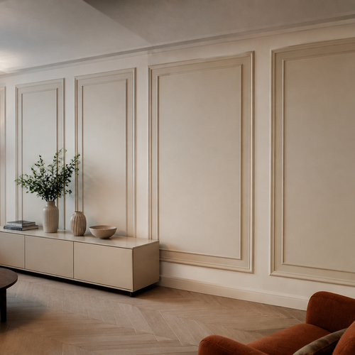 Boiserie classica leggera Canapa Naturale 1