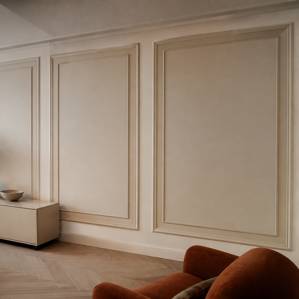 Boiserie classica leggera Canapa Naturale 3