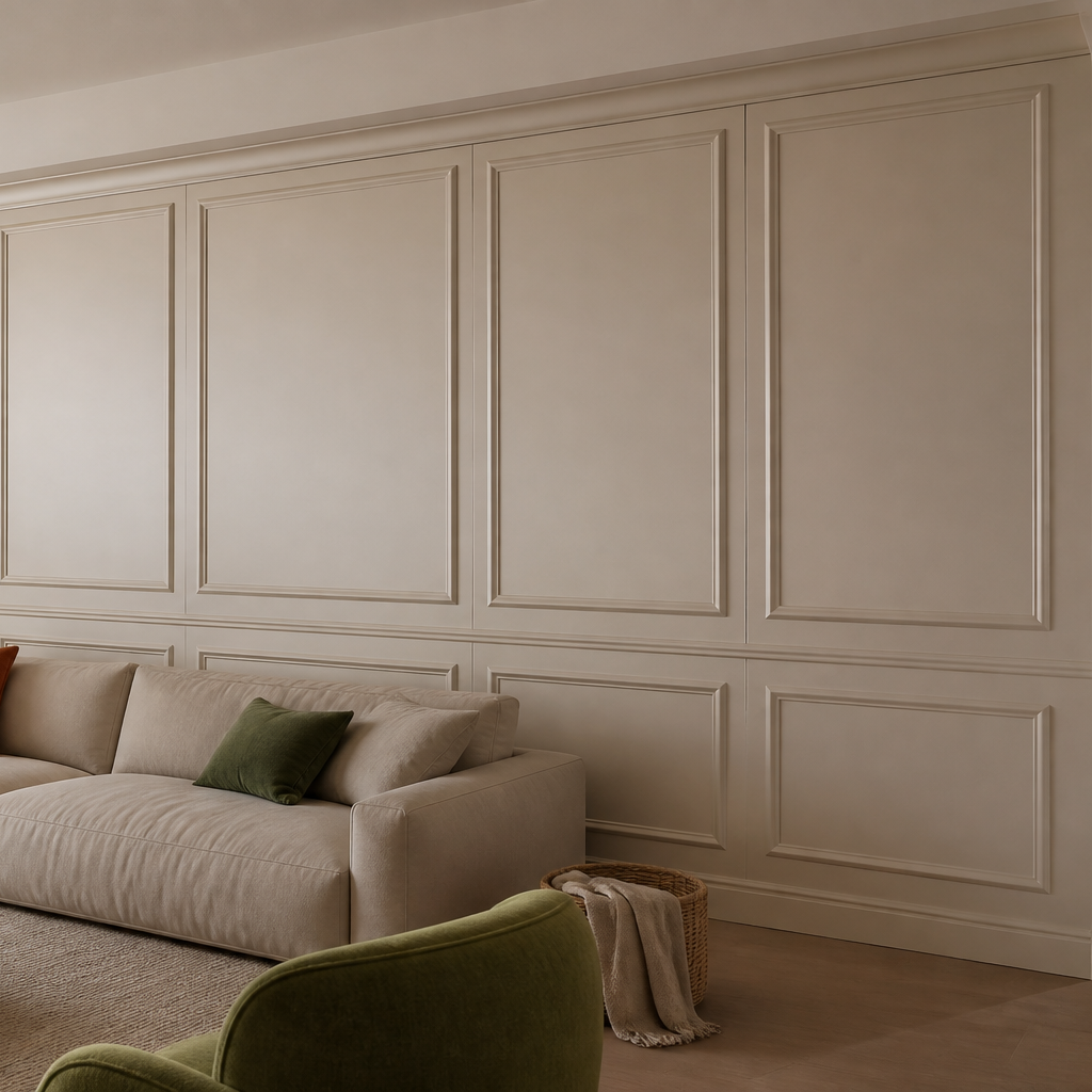 Boiserie classica leggera Canapa Forma 3
