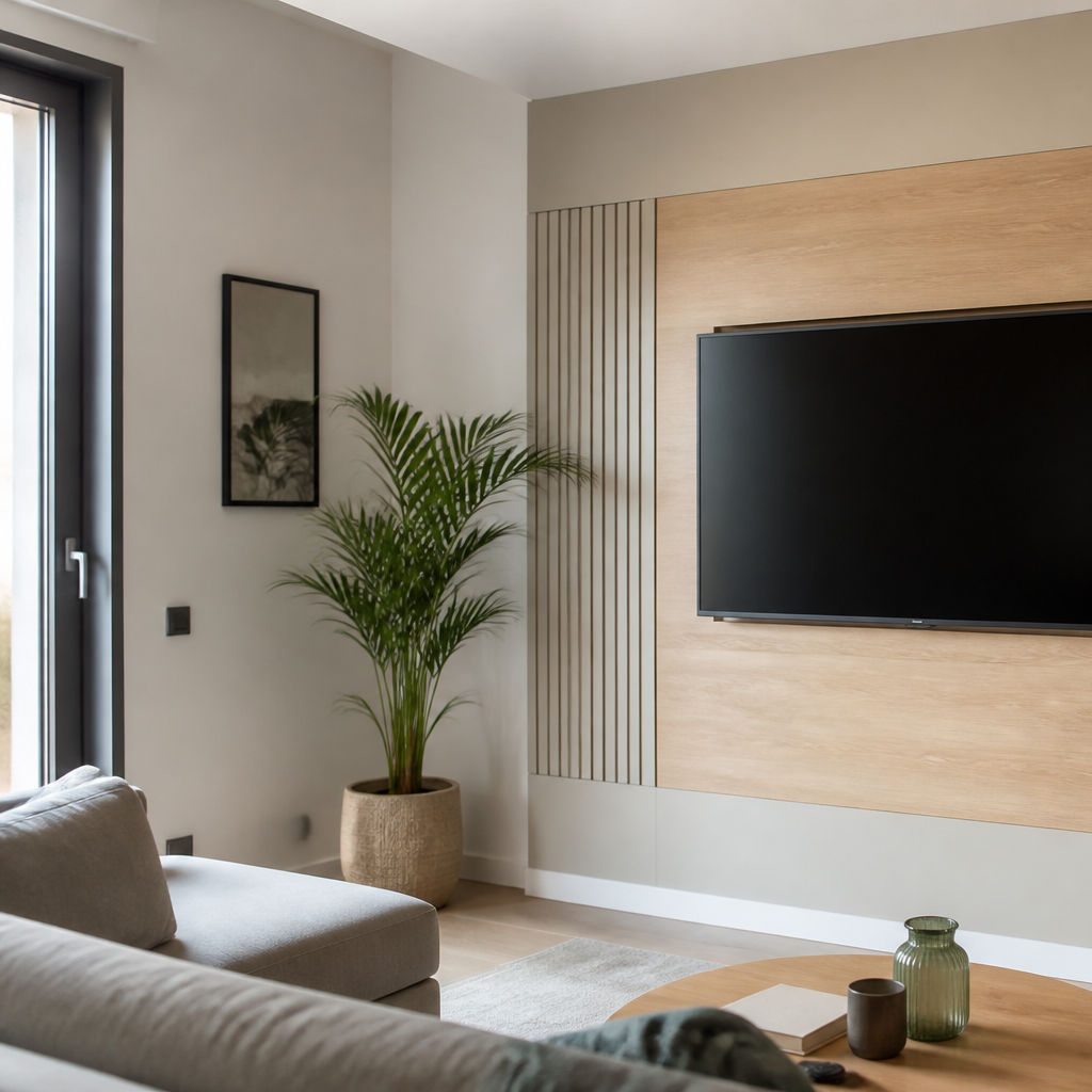 Boiserie TV Rovere Materia 2