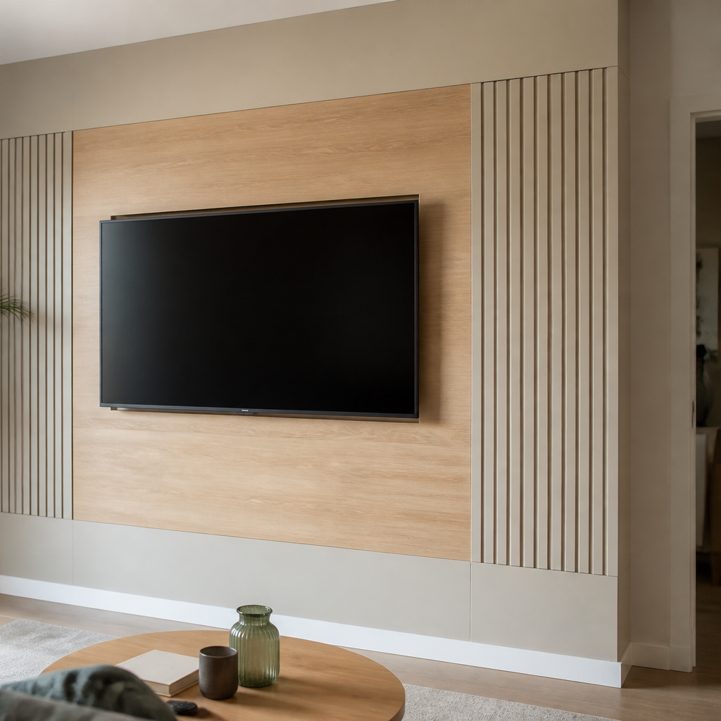 Boiserie TV Rovere Materia 3