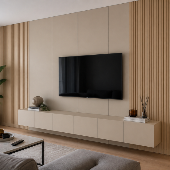 Boiserie con LED Canapa Profilo