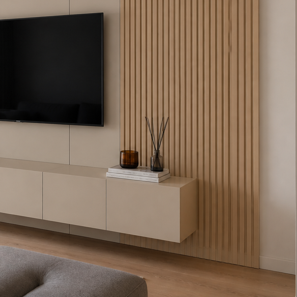 Boiserie TV Rovere Profilo 5