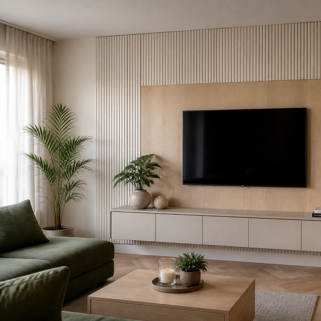 Boiserie TV Rovere Forma 2