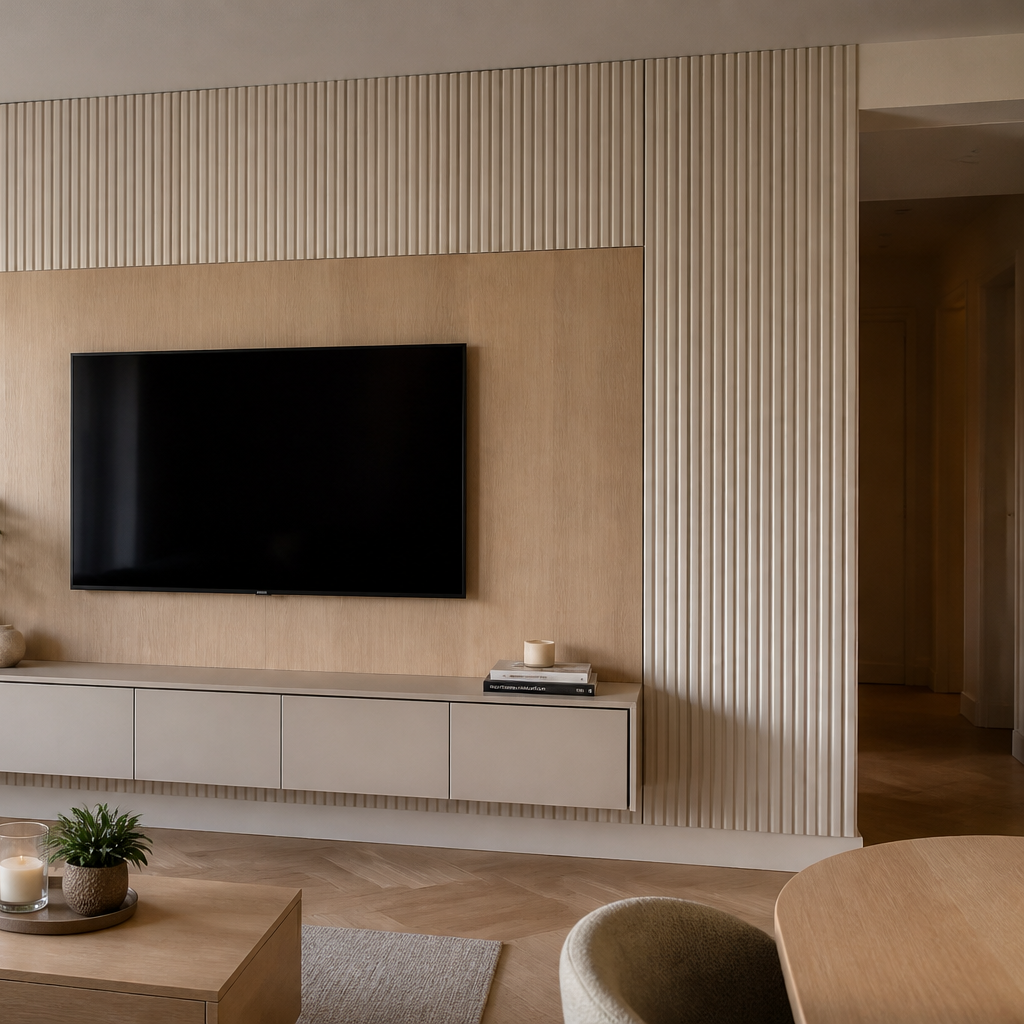 Boiserie TV Rovere Forma 3