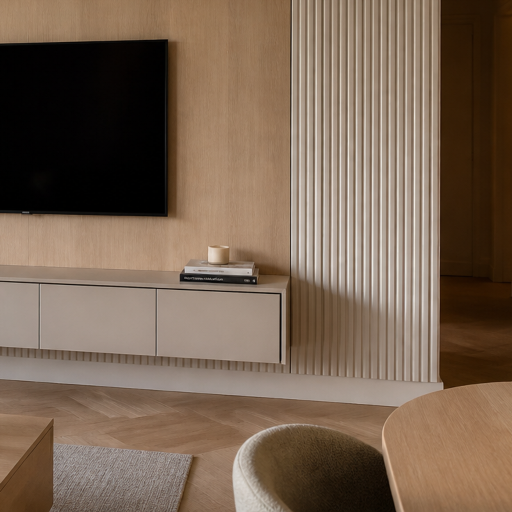 Boiserie TV Rovere Forma 5