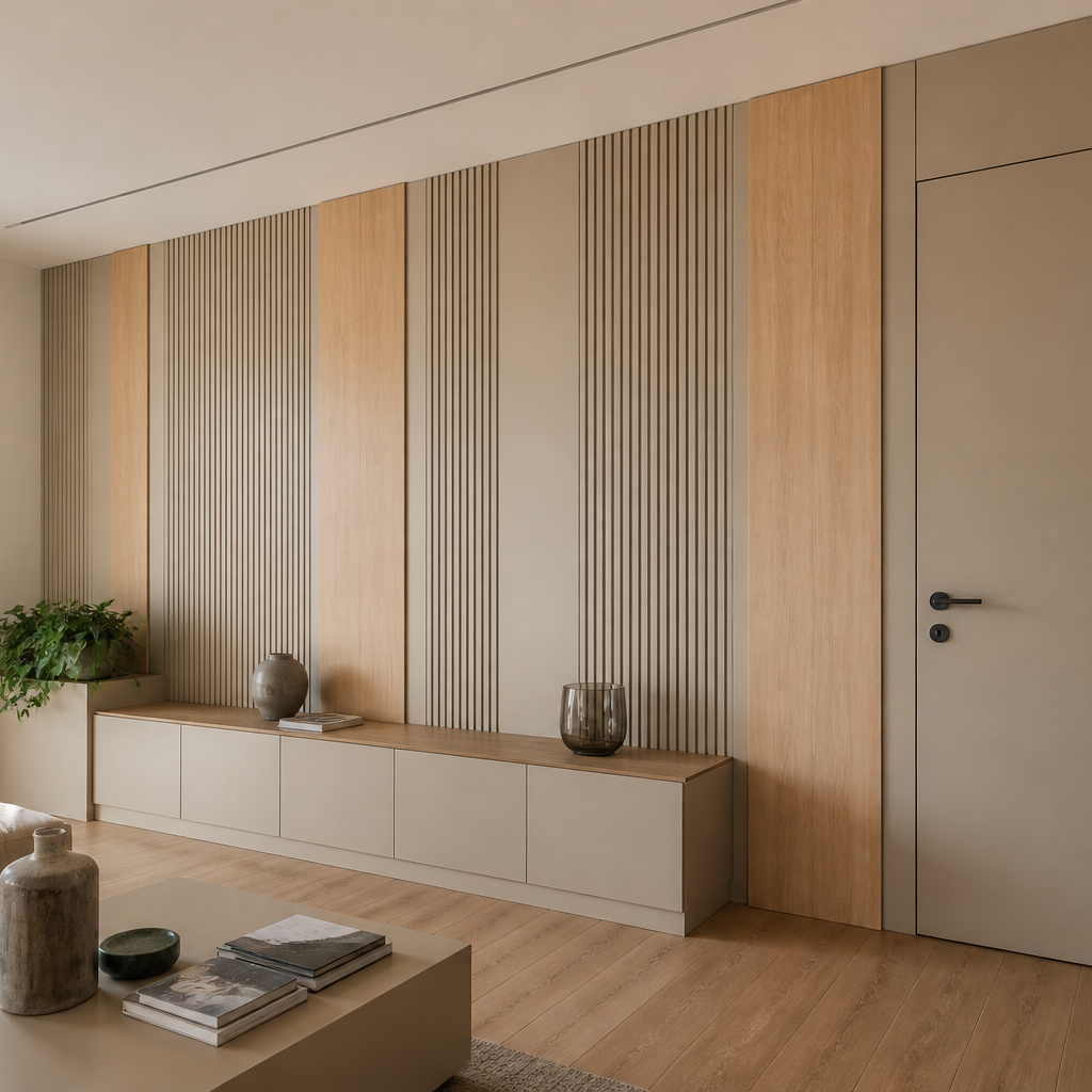 Boiserie ingresso Rovere Calma 1