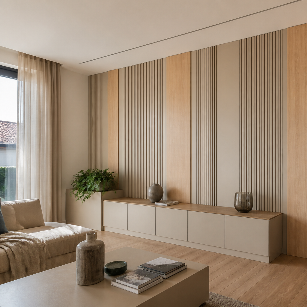 Boiserie ingresso Rovere Calma 2