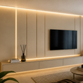 Boiserie con LED Canapa Aria 1
