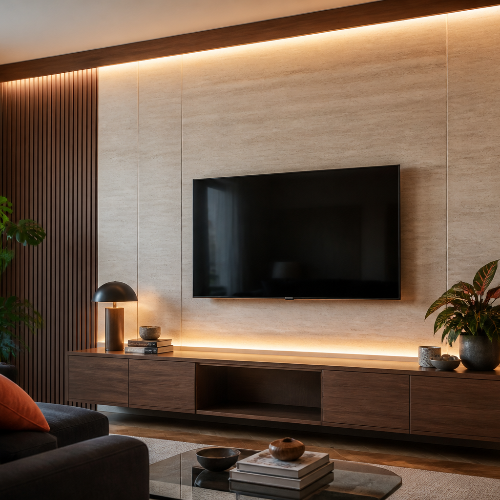 Boiserie premium Travertino Naturale 1