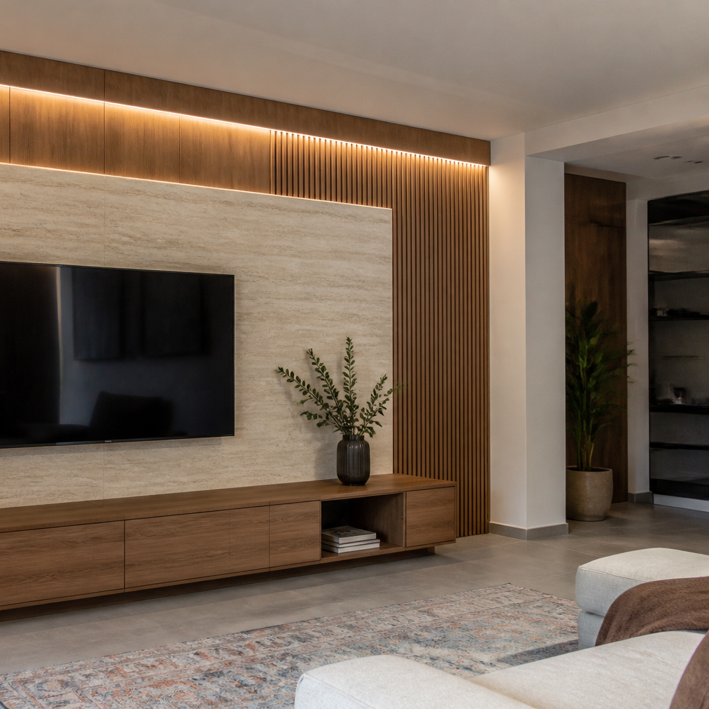 Boiserie premium Travertino Forma 3