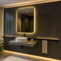 Parete Specchio con LED Atelier 1