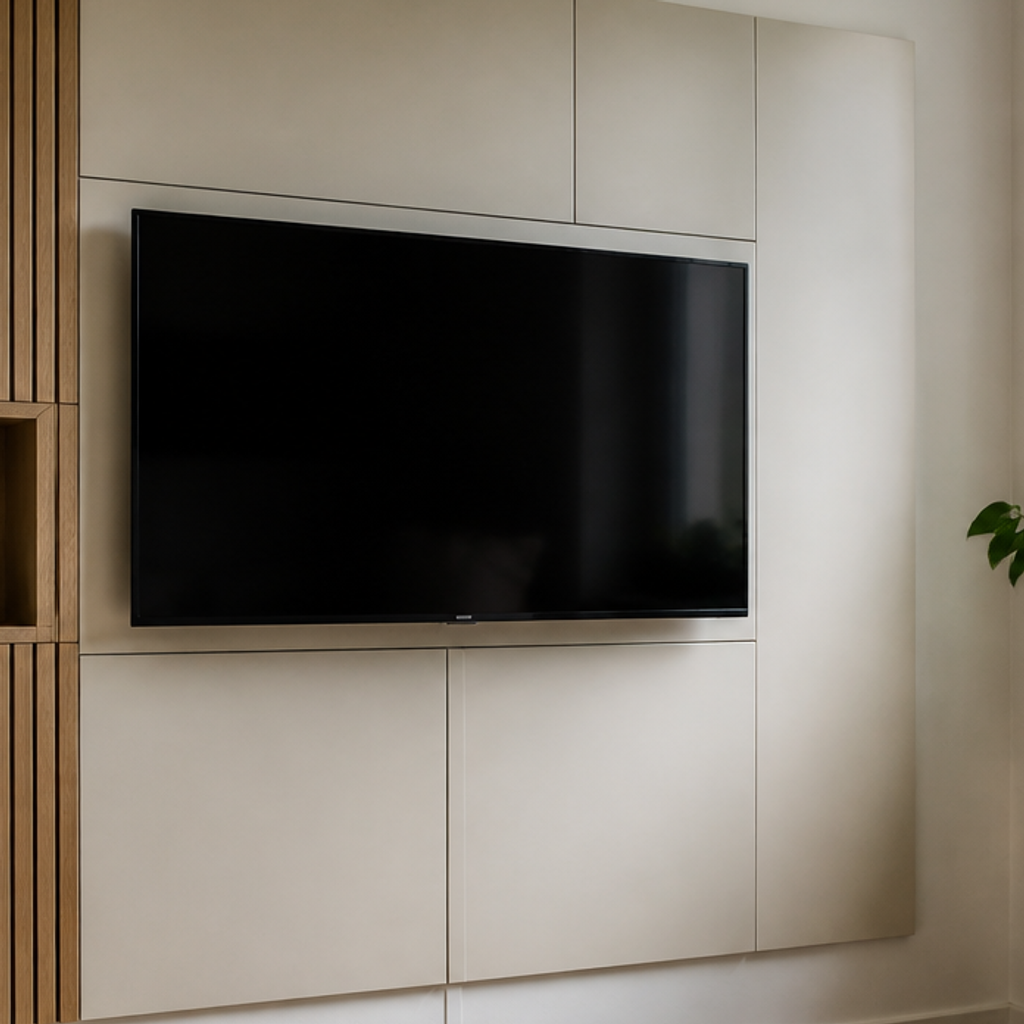 Parete TV compact apartment Rovere Naturale 4