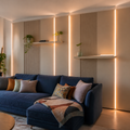 Parete con LED laterale Canapa Atelier 1