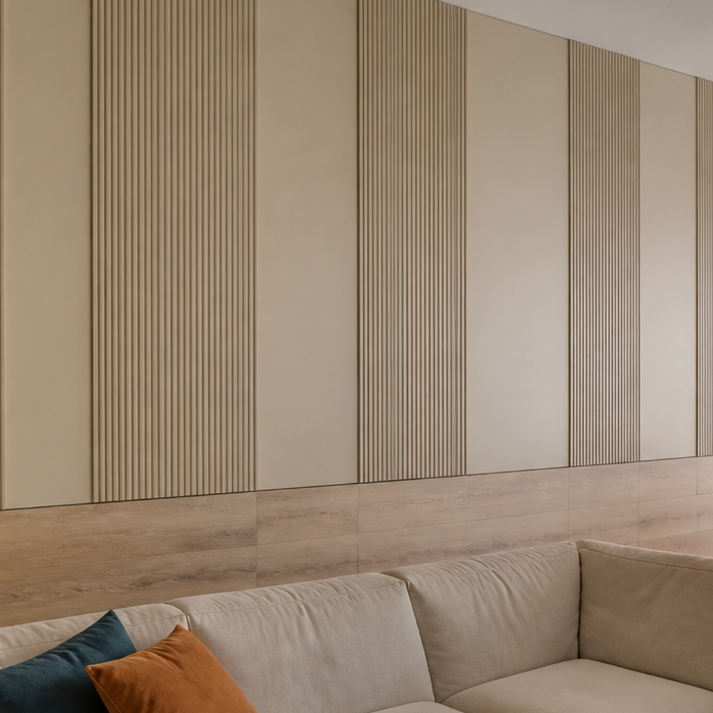 Parete full wall living Rovere Materia 4