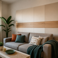 Parete small apartment Rovere Forma 1