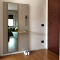Parete Ingresso con specchio Rovere Calma 1