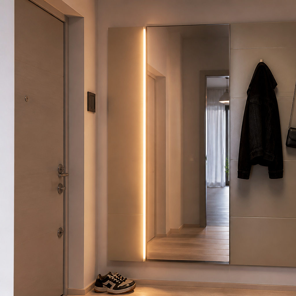 Parete Ingresso con specchio Linea 2