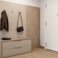 Parete Ingresso con scarpiera Rovere Atelier 1