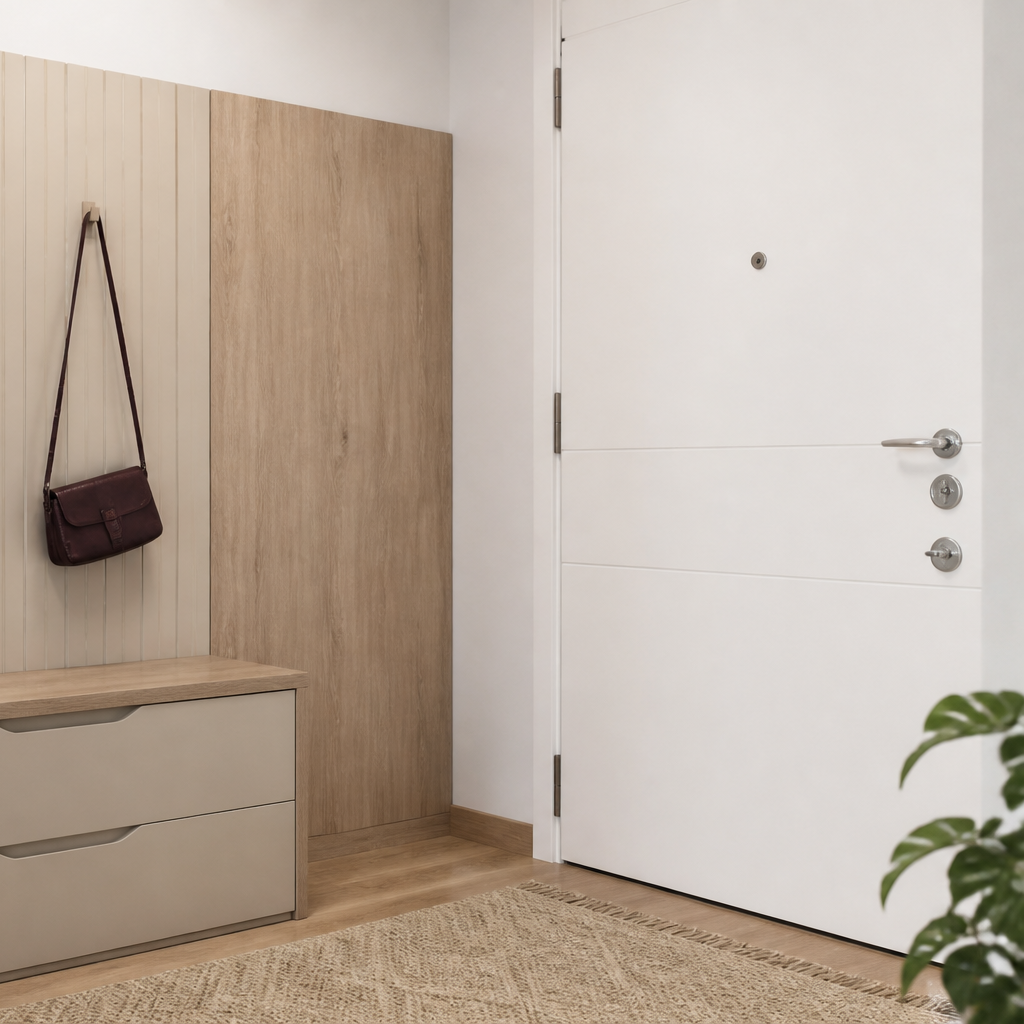 Parete Ingresso con scarpiera Rovere Atelier 3