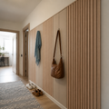 Parete Corridoio con listelli in legno Rovere Profilo 1