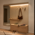 Parete Ingresso premium compatto Rovere Profilo 1