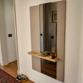 Parete Corridoio stretto salvaspazio Rovere Casa 1