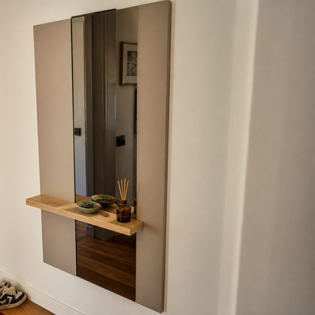Parete Corridoio stretto salvaspazio Rovere Casa 3