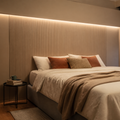 Parete Boiserie dietro letto Canapa Profilo 1